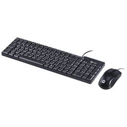 Teclado + Mouse Dynamic Abnt2 1000 Dpi Usb 1.8 Metros Preto - 8