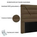 Ver imagem 3 de Cabeceira Queen 160cm Greta Suede - Lucadi Home
