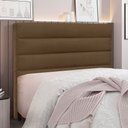 Ver imagem 2 de Cabeceira Queen 160cm Greta Suede - Lucadi Home
