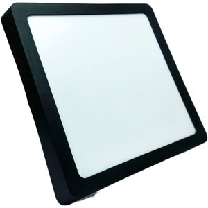 Painel Elgin Embutir 18w 6500k Quadrado Preta