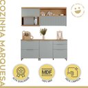 Ver imagem 2 de Cozinha Modulada 4 Peças Ripado  100% Mdf Marquesa