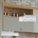 Ver imagem 7 de Cozinha Modulada 5 Peças Ripado  100% Mdf Marquesa Gourmet