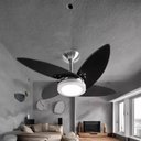Ver imagem 5 de Ventilador de Teto Tron 130W 120cm 4 Pás 3 Velocidades Preto Azzam 110V