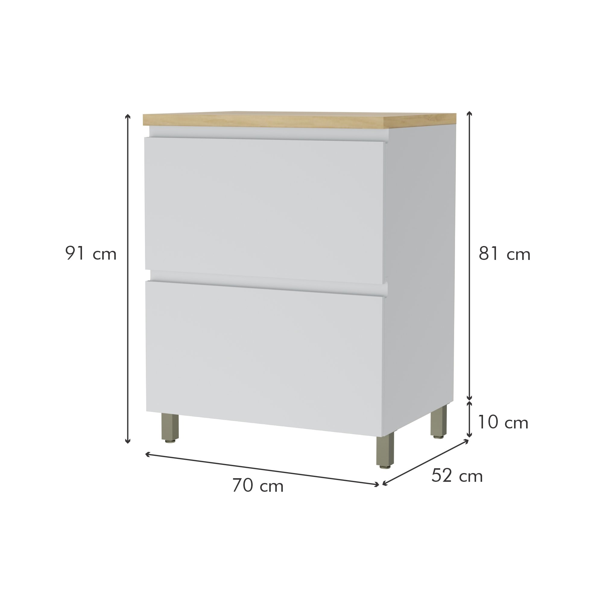 Cozinha Modulada 7 Peças Com 3 Armários Aéreos Ripado 3 Balcões 1 Paneleiro  100% Mdf Rainha - 14