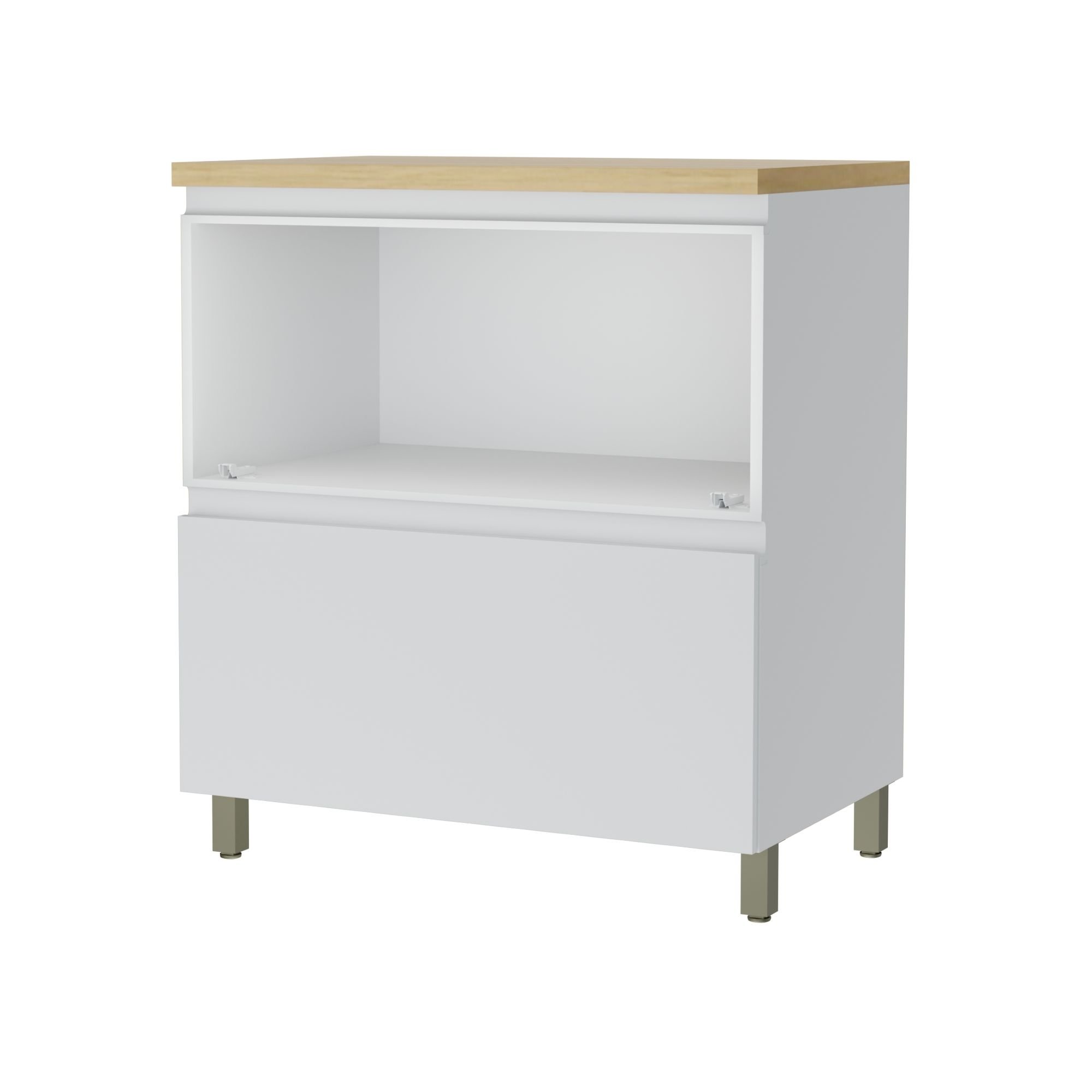 Cozinha Modulada 4 Peças Ripado  100% Mdf Rainha - 14