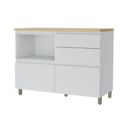 Cozinha Modulada 4 Peças Ripado  100% Mdf Rainha - 19