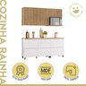 Cozinha Modulada 4 Peças Ripado  100% Mdf Rainha - 6