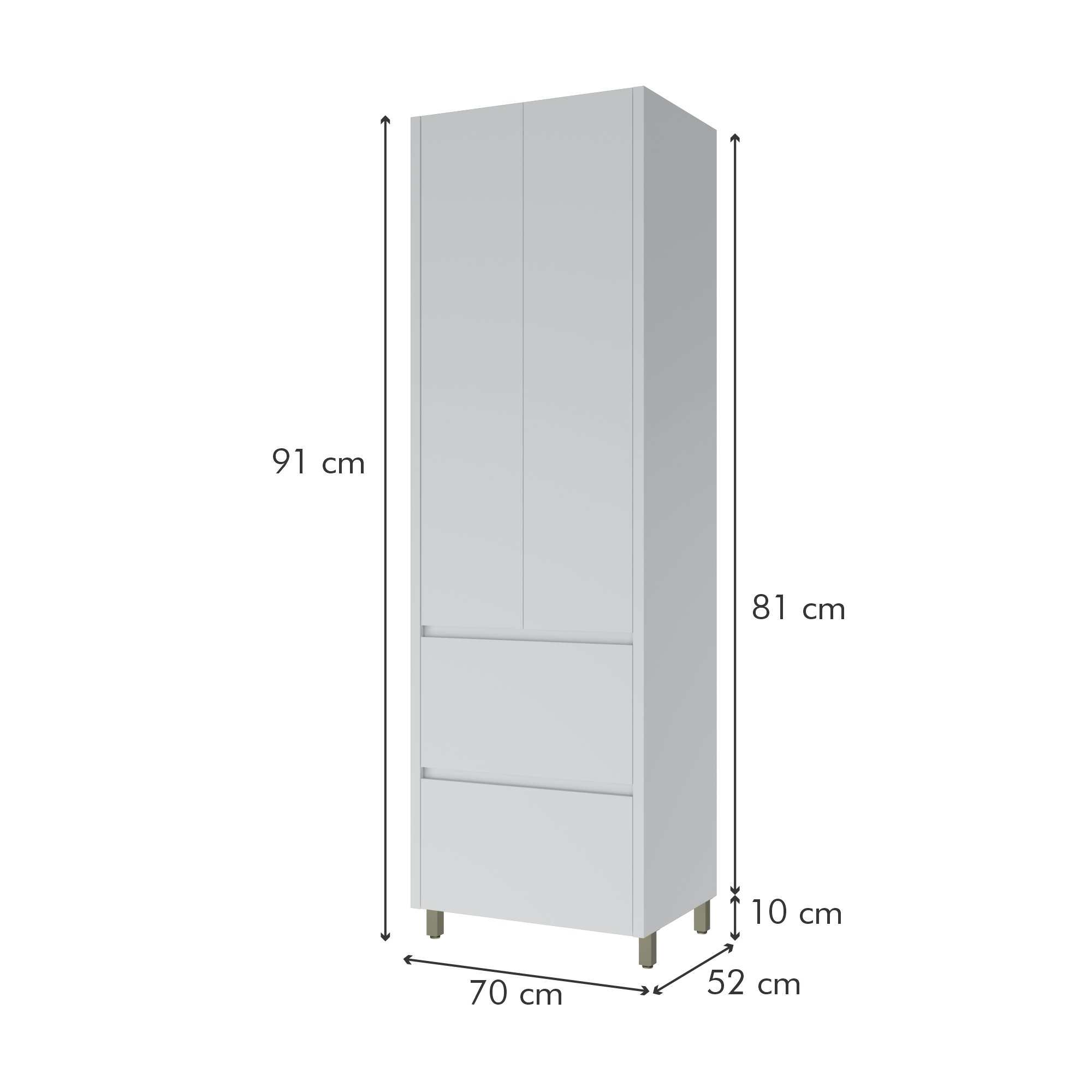 Cozinha Modulada 10 Peças Com 5 Balcões 3 Armários Aéreos Ripado 1 Paneleiro 1 Painel De Ilha  100% Mdf Rainha Gourmet - 16