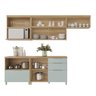 Cozinha Modulada 5 Peças Ripado  100% Mdf Marquesa - 3