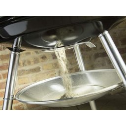 Churrasqueira Móvel Portátil com Rodas 44cm Grande Carvão:preto - 6