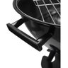 Churrasqueira Móvel Portátil com Rodas 44cm Grande Carvão:preto - 2