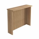 Ver imagem 3 de Painel Ilha Ripado Canelado 120cm 100% MDF Nature