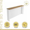 Painel Ilha Ripado Canelado 200Cm  100% Mdf - 5