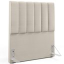 Ver imagem 2 de Cabeceira Cama Box Painel Solteiro 100 cm Dália W01 Facto Pérola Metalizado - Lyam Decor