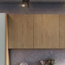 Ver imagem 5 de Armário Aéreo 2 Portas 120Cm Ripado  100% Mdf Rainha