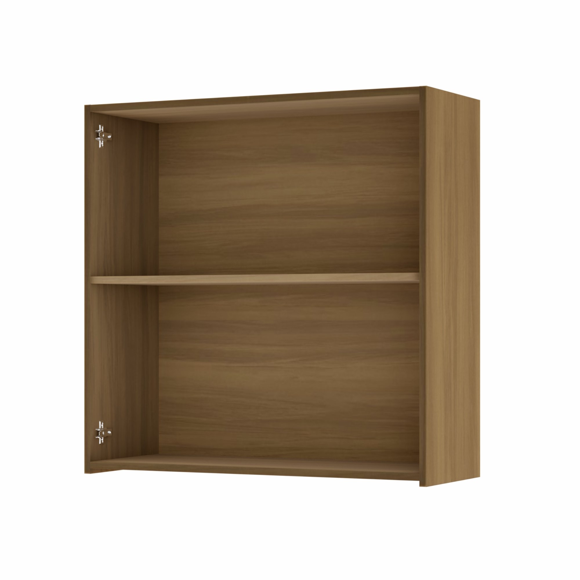 Armário Aéreo 2 Portas 80Cm Ripado  100% Mdf Rainha - 7