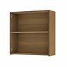 Armário Aéreo 2 Portas 80Cm Ripado  100% Mdf Rainha - 8