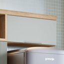 Ver imagem 1 de Armário 1 Porta Basculante Marquesa 80cm 100% MDF Marrom/Nature/Verde