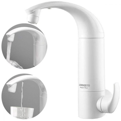 Purificador De água Torneira Lorenzetti Acqua Due Branco