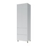 Paneleiro 2 Portas 2 Gavetas 70Cm  100% Mdf Rainha - 3