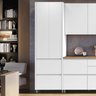 Paneleiro 2 Portas 2 Gavetas 70Cm  100% Mdf Rainha - 2