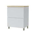 Ver imagem 2 de Balcão 1 Porta Basculante 1 Gaveta 70cm 100% Mdf Rainha