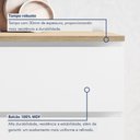 Ver imagem 4 de Balcão 1 Porta Basculante 1 Gaveta 70cm 100% Mdf Rainha