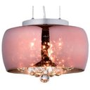 Ver imagem 3 de Lustre Pendente Luminaria Cobre e Cristal Legitimo K9 28cm
