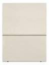 Ver imagem 4 de Cabeceira Cama Box Organica Solteiro 90cm Luna Suede C/frame Bege