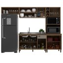 Ver imagem 2 de Cozinha Modulada 4 Peças 10 Portas e 1 Gaveta Atlas Moveis Sul