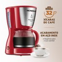 Ver imagem 4 de Cafeteira Elétrica Dolce Arome 127v C-32-32x-r Mondial