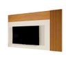 Painel Arezzo 2,20 M Naturalle Off White - Mavaular - 3