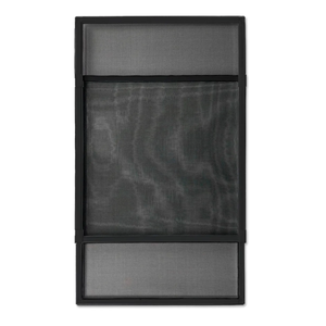 Tela Mosquiteira Encaixe 50x70 a 134cm sem Furar Preta