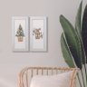 Dupla de Quadros Decorativos Árvore de Natal - 2