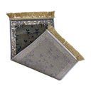 Ver imagem 3 de Tapete Persa Royal Cinza 50x85cm Fio Acetinado - Ideal para Quarto e Sala