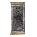 Ver imagem 1 de Tapete Persa Royal Cinza 50x85cm Fio Acetinado - Ideal para Quarto e Sala