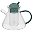 Ver imagem 1 de Chaleira Chá Café com Infusor Borossilicato 500ml 13x13x13cm