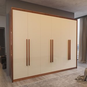 Guarda-roupa Casal 6 Portas e 6 Gavetas Monza Bom Pastor