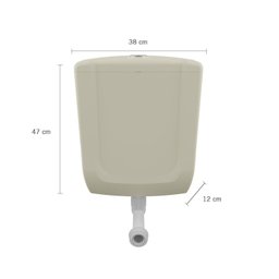 Caixa de Descarga Baixa de até 6 lpf com Duplo Acionamento Astra - 3