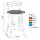 Ver imagem 2 de Kit 2 Banquetas Bc26-b A102