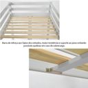 Ver imagem 7 de Cama Infantil Lousa Divertida com Escorregador e Cabana Casatema MadeiraOriginals