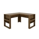 Ver imagem 3 de Kit 7 Peças 2 Mesas L com 1 Gaveteiro 2 Balcões e 2 Balcões 3 Portas Espresso Móveis