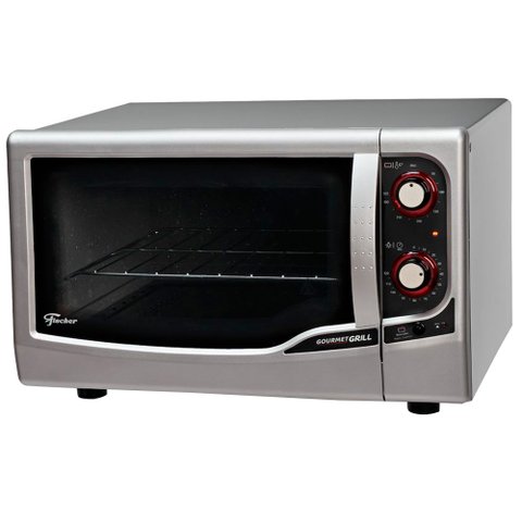 Forno Elétrico de Bancada 44L Fischer Gourmet Grill com Timer 1775W