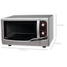 Forno Elétrico de Bancada 44L Fischer Gourmet Grill com Timer 1775W - 5