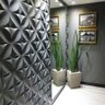 KIT 10 Painel Placa 3d Parede Revestimento Imita Gesso Luxo - 1