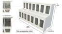 Ver imagem 2 de Expositor de Ração Pet Box 14 Divisões (pet Granel Cães) Vetorial Móveis
