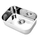 Ver imagem 1 de Cuba de Embutir Docol Invicta 47x32x18cm em Aço Inox Alto Brilho