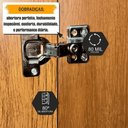 Ver imagem 6 de Guarda Roupa Casal Royal 4 Gavetas MDF Cinamomo com Off White RV Móveis