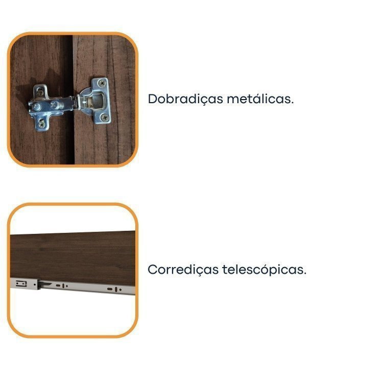 Quarto Casal com Roupeiro 6 Portas Olimpo e Painel Cabeceira Tcil Móveis - 9