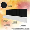 Ver imagem 4 de Cabeceira Estofada Suspensa Cama Casal Bulgária 